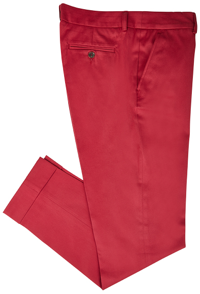 Chinos, rouge
